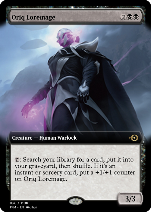 Oriq Loremage (PRM-90052) - rare - Foil
