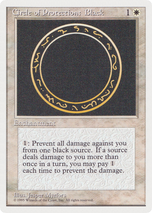 Circle of Protection: Black (RQS-002) - common