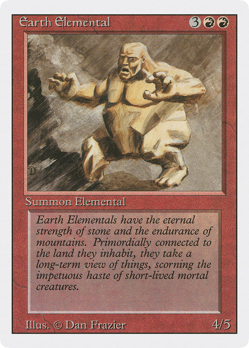 Earth Elemental (3ED-146) - uncommon