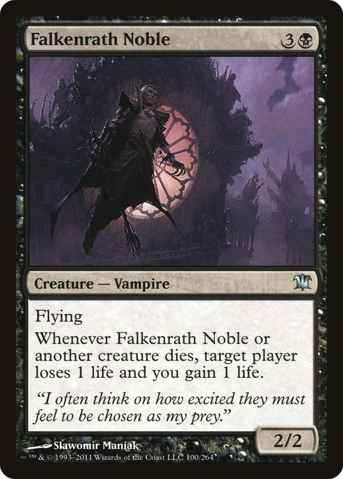 Falkenrath Noble (ISD-100) - uncommon - Foil