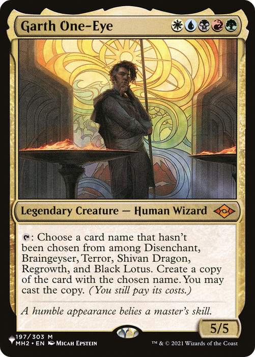 Garth One-Eye (LIST-MH2-197) - mythic