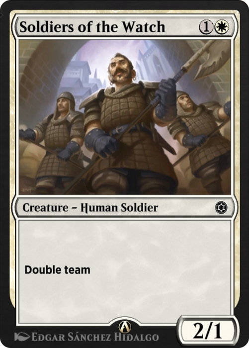 Soldiers of the Watch (HBG-028) - common