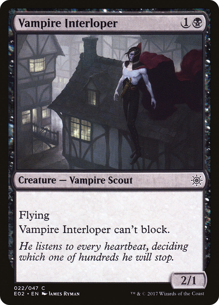 Vampire Interloper (E02-022) - common