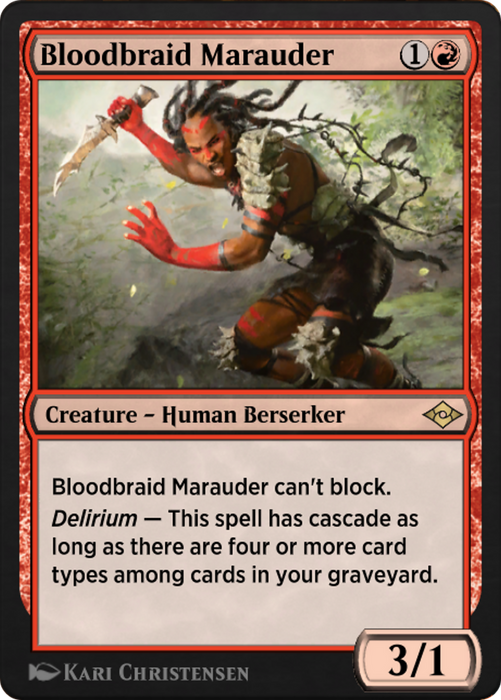 Bloodbraid Marauder (J21-420) - rare