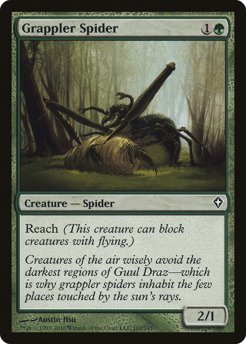Grappler Spider (WWK-102) - common - Foil