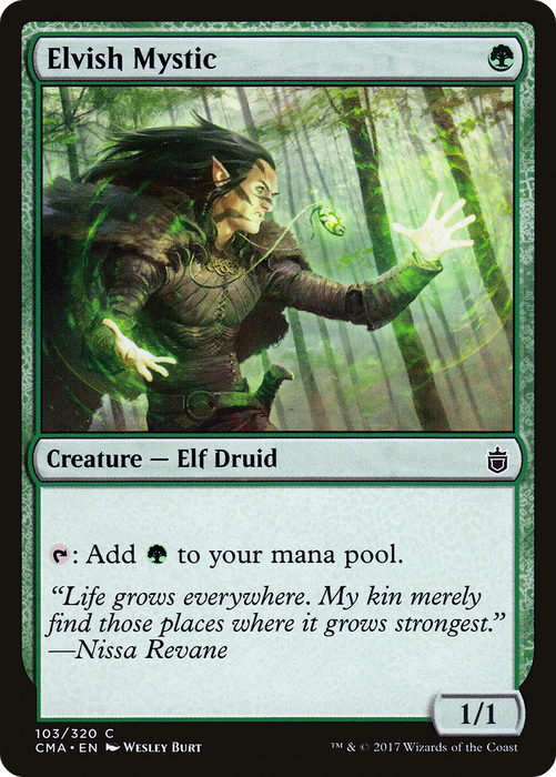 Elvish Mystic (CMA-103) - common