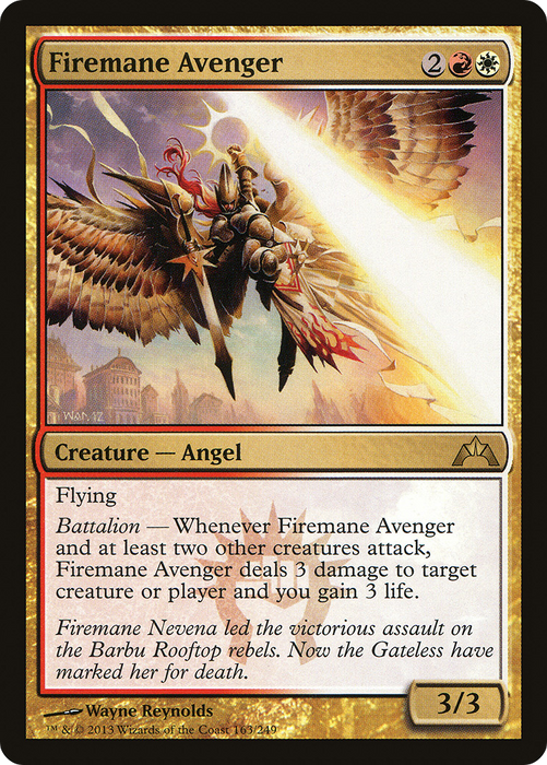 Firemane Avenger (GTC-163) - rare