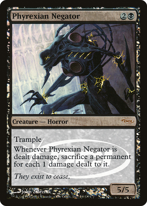 Phyrexian Negator (JDG-004) - rare - Foil