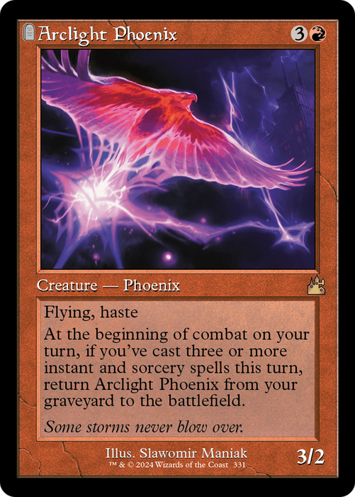Arclight Phoenix (RVR-331) - rare: (tombstone) - Foil