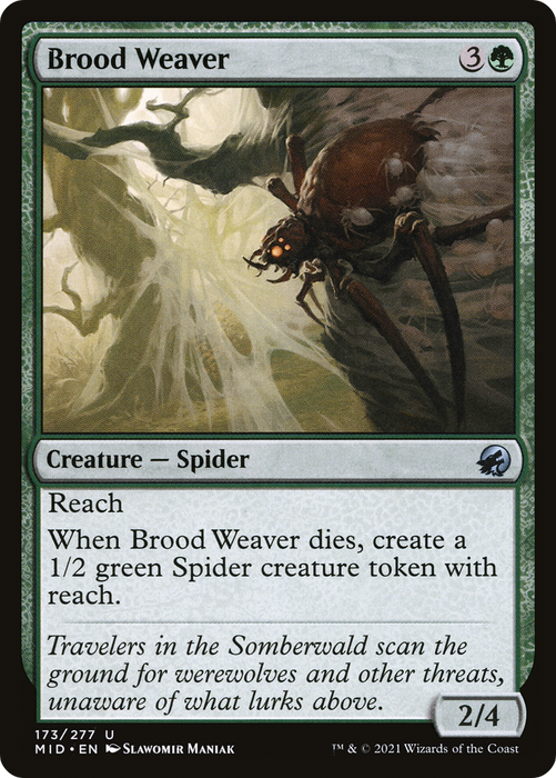 Brood Weaver (MID-173) - uncommon