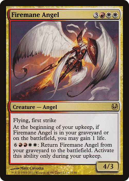Firemane Angel (DDH-021) - rare