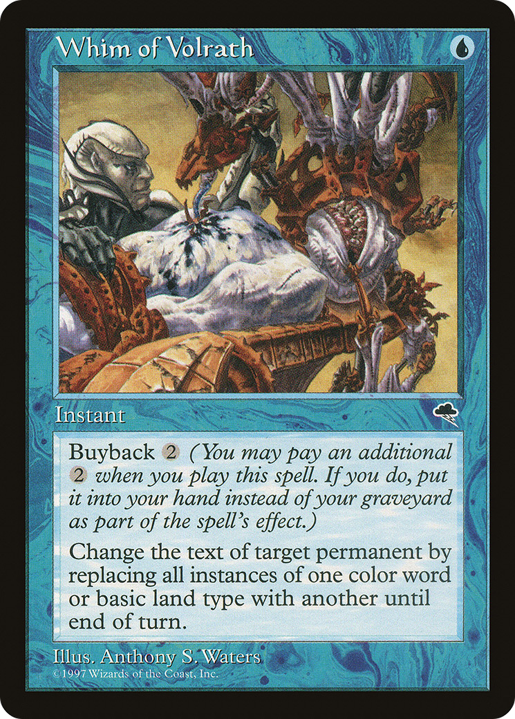 Whim of Volrath (TMP-102) - rare