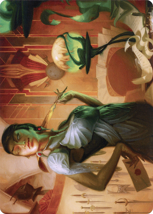 Mari, the Killing Quill // Mari, the Killing Quill (ASNC-057) - common (Borderless) - Foil