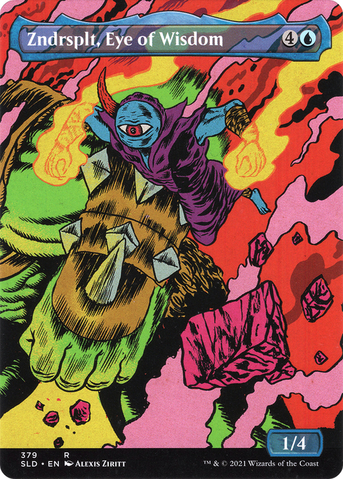 Zndrsplt, Eye of Wisdom // Zndrsplt, Eye of Wisdom (SLD-379★) - rare (Borderless)