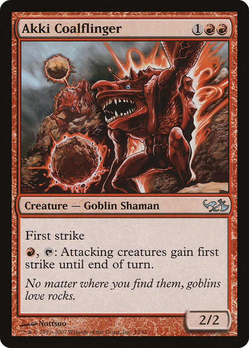 Akki Coalflinger (EVG-033) - uncommon