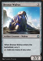 Bronze Walrus (HBG-254) - uncommon