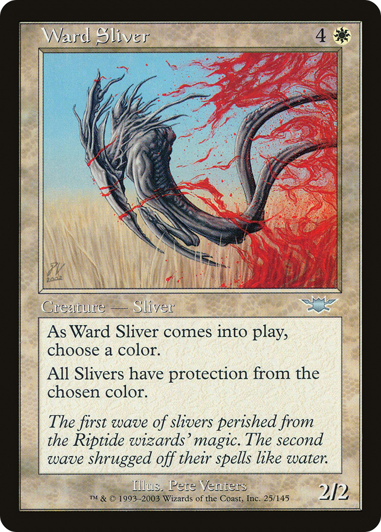 Ward Sliver (LGN-025) - uncommon - Foil