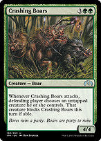 Crashing Boars (TPR-168) - uncommon - Foil