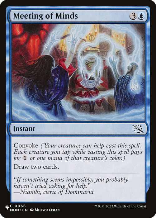 Meeting of Minds (LIST-MOM-66) - common
