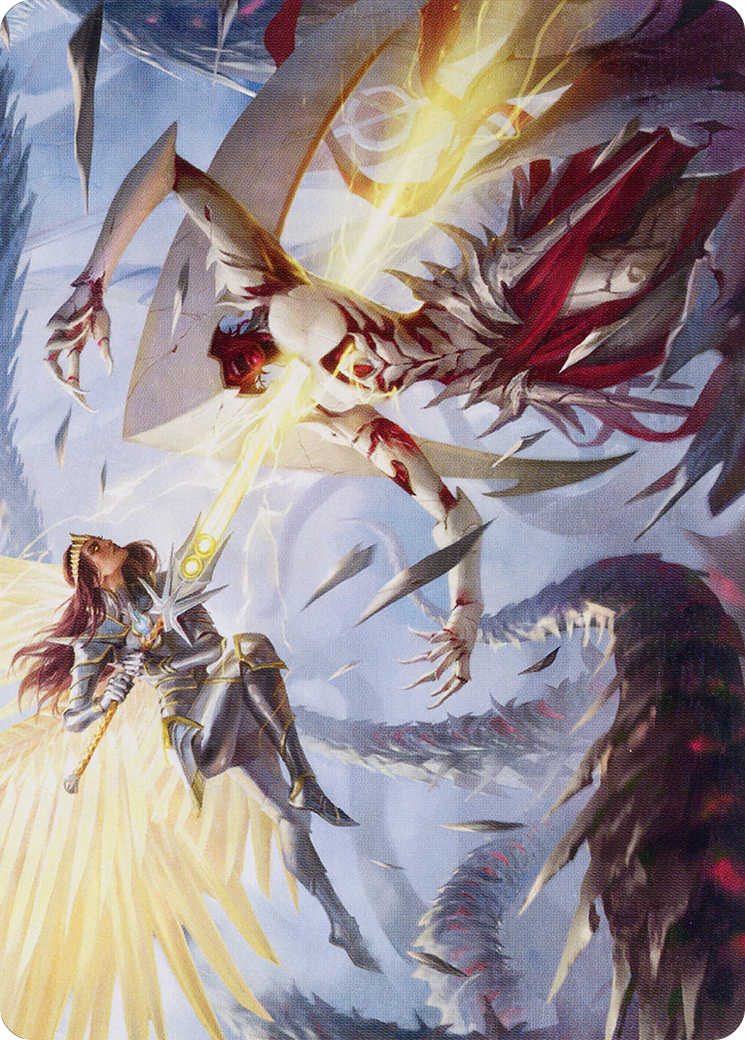 Elspeth's Smite // Elspeth's Smite (AMOM-005) - common (Borderless)
