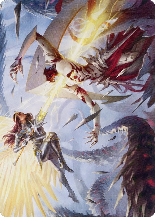 Elspeth's Smite // Elspeth's Smite (AMOM-005) - common (Borderless) - Foil