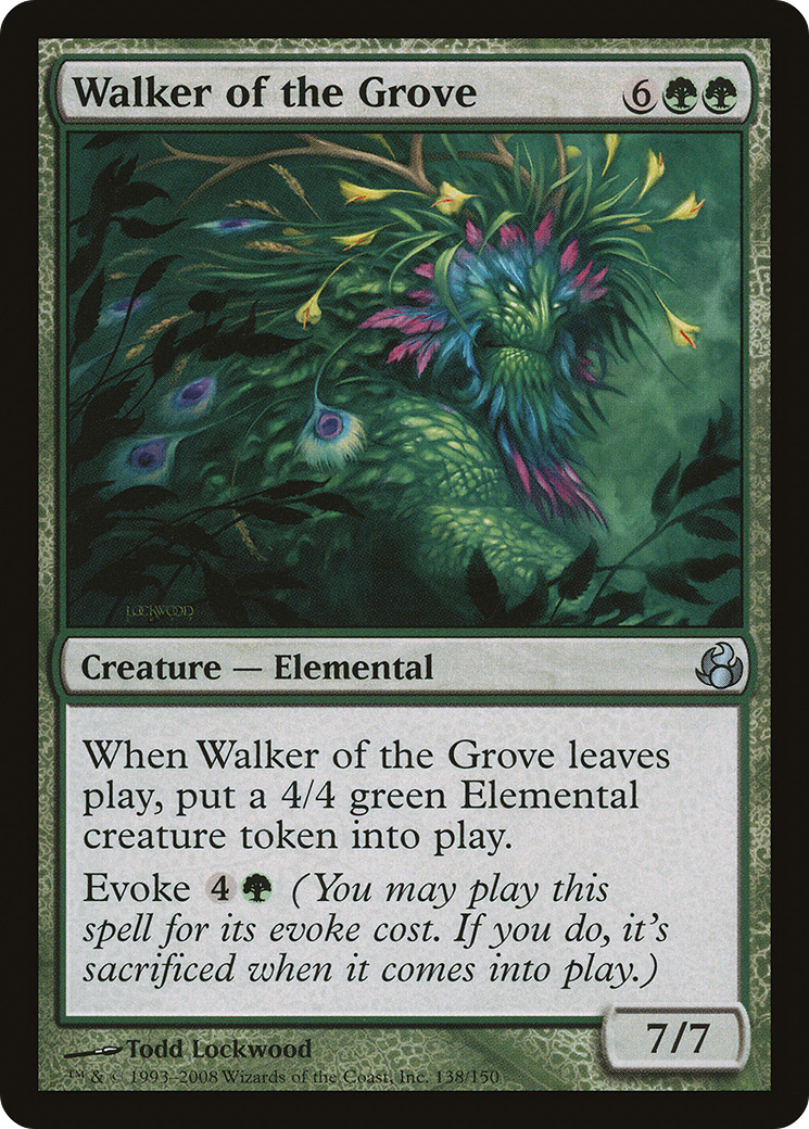 Walker of the Grove (MOR-138) - uncommon - Foil