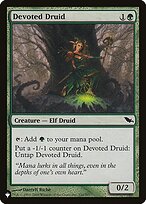 Devoted Druid (LIST-SHM-110) - common