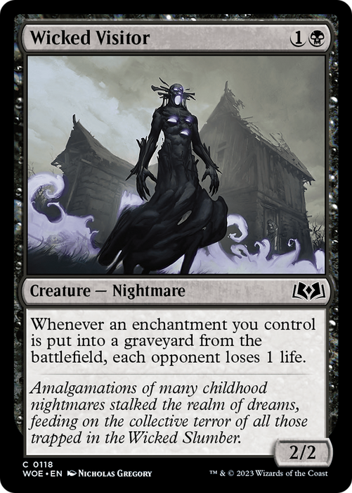 Wicked Visitor (WOE-118) - common
