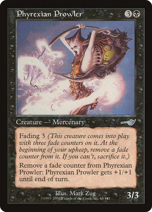 Phyrexian Prowler (NMS-065) - uncommon - Foil