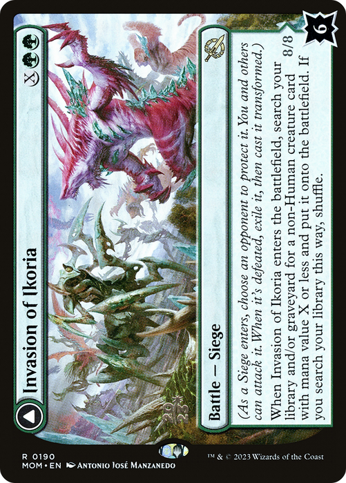 Invasion of Ikoria // Zilortha, Apex of Ikoria (PRE-190S) - rare - Foil