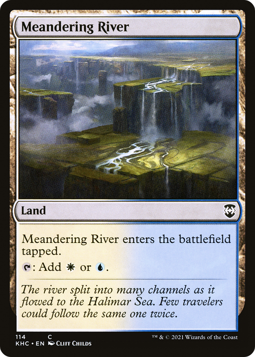 Meandering River (KHC-114) - common