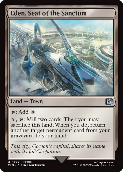 Eden, Seat of the Sanctum (FIN-277) - uncommon - Foil