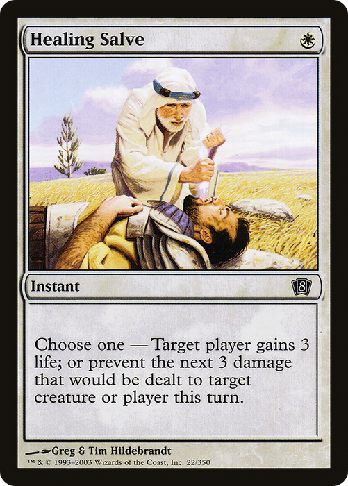 Healing Salve (8ED-22★) - common - Foil