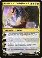 Nicol Bolas, God-Pharaoh (MEDIA-140) - mythic - Foil