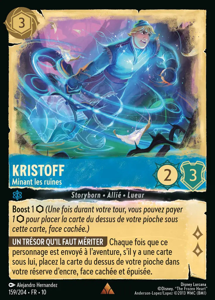 Kristoff - Minant les ruines (159/204) - LDLP - Rare