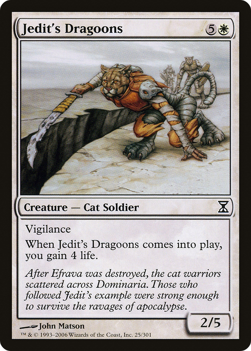 Jedit's Dragoons (TSP-025) - common - Foil