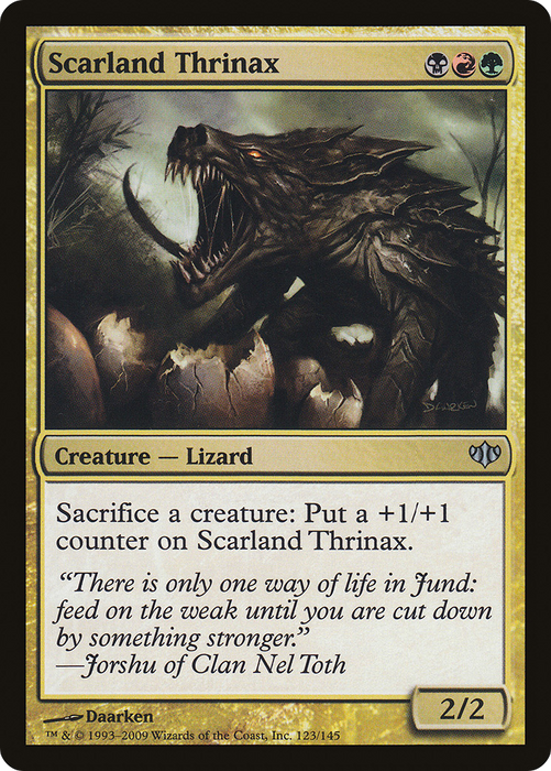 Scarland Thrinax (CON-123) - uncommon