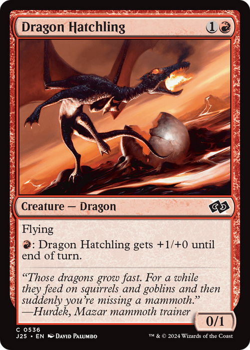 Dragon Hatchling (J25-536) - common