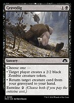 Gravedig (MH3-096) - common - Foil