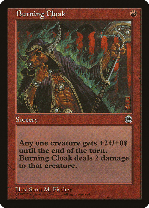 Burning Cloak (POR-120) - common