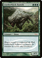 Leatherback Baloth (WPN-037) - rare - Foil