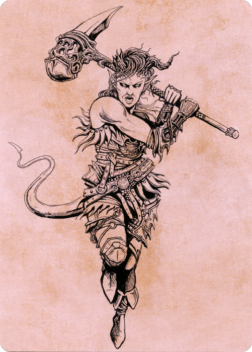 Karlach, Fury of Avernus // Karlach, Fury of Avernus (ACLB-054) - common (Borderless)