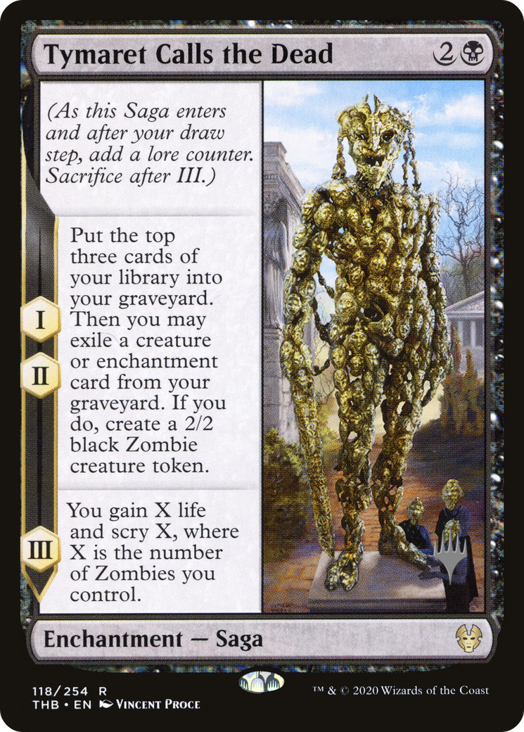 Tymaret Calls the Dead (PPTHB-118P) - rare - Foil