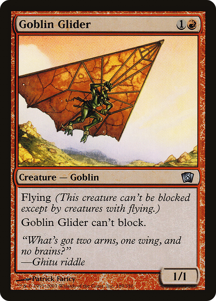 Goblin Glider (8ED-189★) - uncommon - Foil