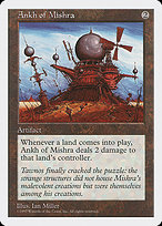 Ankh of Mishra (5ED-348) - rare