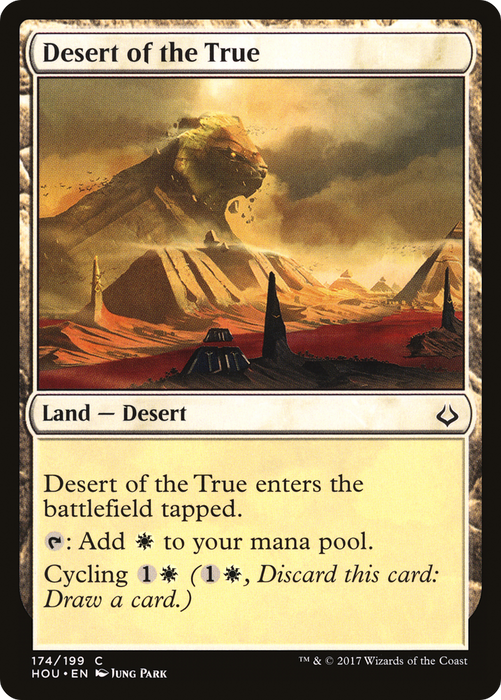 Desert of the True (HOU-174) - common