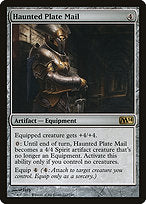 Haunted Plate Mail (M14-212) - rare