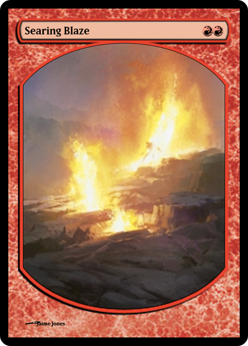 Searing Blaze (PRM-39630) - common - Foil