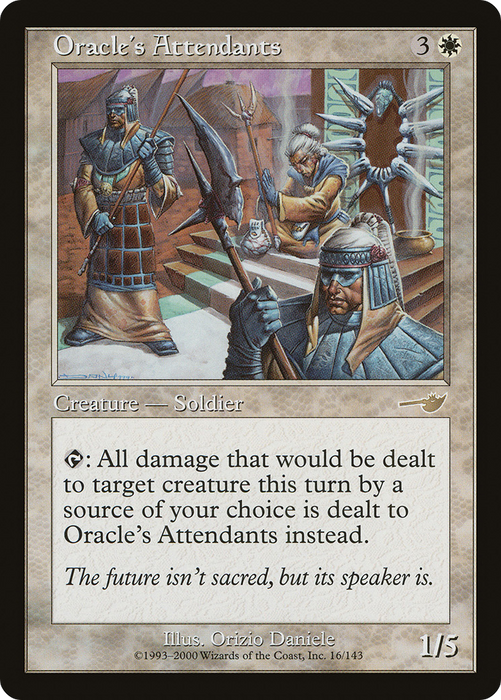 Oracle's Attendants (NMS-016) - rare