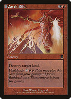 Earth Rift (ODY-189) - common: (tombstone) - Foil